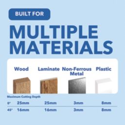 Dremel CS12V-SC1 85mm 12V 1 x 2.0Ah Li-Ion  Brushless Cordless Compact Saw Station