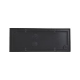 Lutec Gemini Outdoor LED Wall Light Black 15W 1300lm