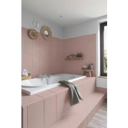 V33 2Ltr Powder Pink Satin Tile Paint