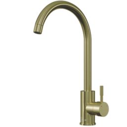 ETAL Holly Single Lever Kitchen Mixer Tap Brushed Brass