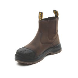 DEWALT East Haven Size 11  Brown Water-Resistant Steel Toe Cap Safety Dealer Boots