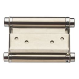 Smith & Locke Satin Nickel  Spring Hinge 102mm x 137mm