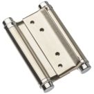 Smith & Locke Satin Nickel  Spring Hinge 102mm x 137mm