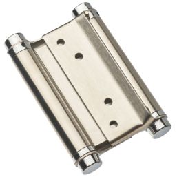 Smith & Locke Satin Nickel  Spring Hinge 102mm x 137mm