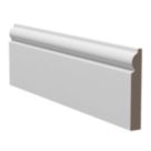 Essentials Primed MDF Torus Skirting Board 2400mm x 119mm x 18mm 4 Pack