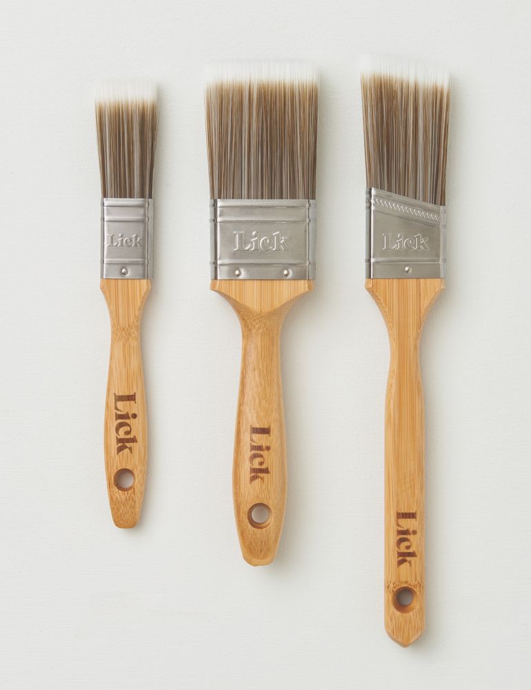 LickTools Paint Brush Set 3 Pieces Screwfix