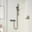 Grohe Precision Trend Exposed Single Outlet Thermostatic Matt Black Bar Mixer Shower Valve