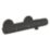 Grohe Precision Trend Exposed Single Outlet Thermostatic Matt Black Bar Mixer Shower Valve