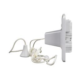 LAP  50A 1-Way Pull Cord Switch White with Neon