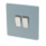 Varilight  10AX 2-Gang 2-Way Light Switch  Sky Blue