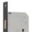 Smith & Locke  3 Lever Matt Black Deadlock 76mm Case - 57mm Backset