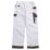 Scruffs Worker Plus Work Trousers White 30" W 32" L