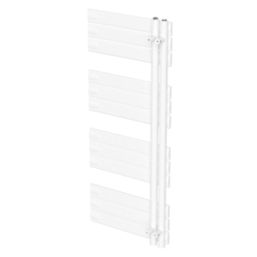 Flomasta Cantilever 1200mm x 500mm 1665BTU White Vertical Designer Radiator