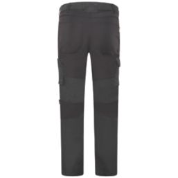 JCB Trade Hybrid Stretch Work Trousers Black 34" W 32" L