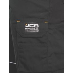 JCB Trade Hybrid Stretch Work Trousers Black 34" W 32" L