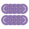 Trend AB/150/80Z 80 Grit 12-Hole Punched Multi-Material Sanding Discs 150mm 10 Pack
