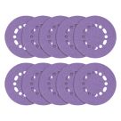 Trend  AB/150/80Z 80 Grit 12-Hole Punched Multi-Material Sanding Discs 150mm 10 Pack