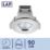 LAP Ubertas Fixed  LED Downlight Polished Chrome 4W 420lm