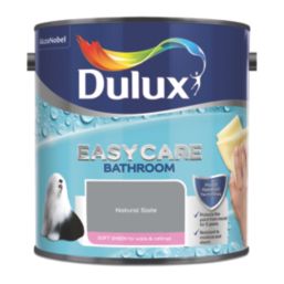 Dulux Easycare 2.5Ltr Natural Slate Soft Sheen Emulsion Bathroom Paint