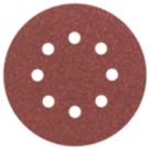 Bosch C430  80 Grit 8-Hole Punched Multi-Material Sanding Discs 125mm 5 Pack