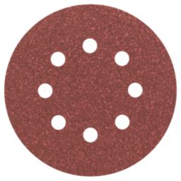 Bosch C430  80 Grit 8-Hole Punched Multi-Material Sanding Discs 125mm 5 Pack