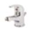 Swirl Conventional Chrome 113mm Cloakroom Lever Mono Basin Mixer Tap  With Pop-Up Waste