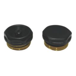 ETAL  Vent & Blanking Plug Kit (24mm) Matt Black 2 Pieces