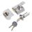 Smith & Locke   Traditional Night Latch Polished Chrome 40mm Backset