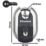 Master Lock Excell  Weatherproof Closed Shackle Disc Padlock Steel 60mm