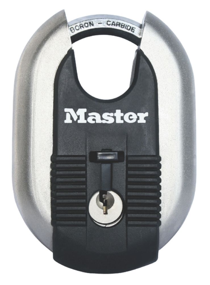Master Lock Excell Stainless Steel Weatherproof Closed Shackle Disc