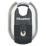 Master Lock Excell  Weatherproof Closed Shackle Disc Padlock Steel 60mm