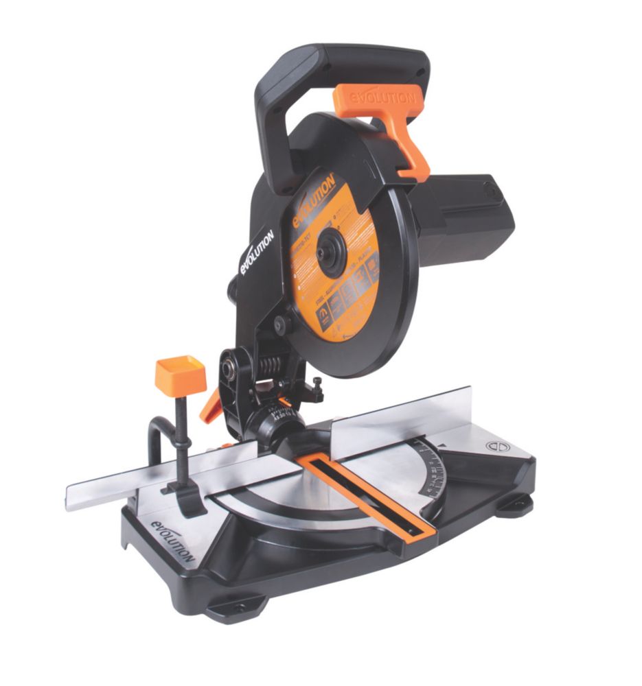 Evolution R210CMS 210mm Electric Single-Bevel Multi material Compound ...