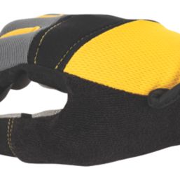 DEWALT Performance Full Finger Gloves Black / Yellow / Grey Medium