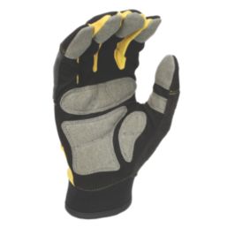 DEWALT Performance Full Finger Gloves Black / Yellow / Grey Medium