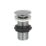 Flomasta Unslotted Pop Up Basin Waste Chrome-Plated Brass 32mm