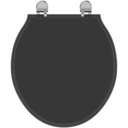 Ideal Standard Waverley  Toilet Seat MDF Black