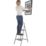 Werner Steel 3 Step 680mm Folding Step Stool With Platform