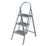 Werner Steel 3 Step 680mm Folding Step Stool With Platform