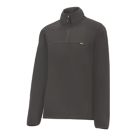 Site Blockley 1/4 Zip Fleece Black Medium 44" Chest