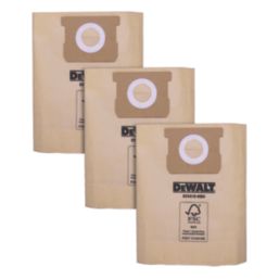 DEWALT  18Ltr Disposable Filter Bags 3 Pack