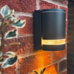 Lutec Focus Outdoor Wall Light Dark Grey