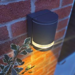 Lutec Focus Outdoor Wall Light Dark Grey