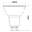 LAP Wide Beam Angle  GU10 LED Light Bulb 345lm 2.5W 10 Pack