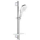 Grohe Vitalio SmartActive 150 Shower Rail Set  Contemporary Design Chrome/White