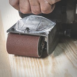Trend AB/B75/80A 80 Grit Multi-Material Sanding Belts 457mm x 75mm 3 Pack
