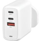 Masterplug 3-Outlet Type A & C Plug-In USB Charger 3.35A