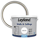 Leyland Retail Retail Matt Brilliant White Emulsion Paint 10Ltr