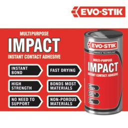Evo-Stik Impact Adhesive Light Amber 500ml