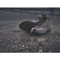 Site Onyx Size 11  Black Waterproof Steel Toe Cap Safety Boots