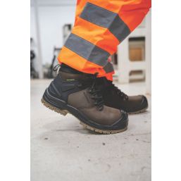 Apache Mission Size 5  Brown Waterproof  Safety Boots